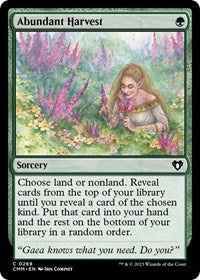 Abundant Harvest (269) [Commander Masters]