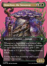 Slimefoot, the Stowaway (Borderless) (686) [Commander Masters]