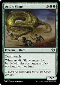 Acidic Slime (270) [Commander Masters]
