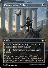 Commander's Sphere (Borderless) (655) [Commander Masters]