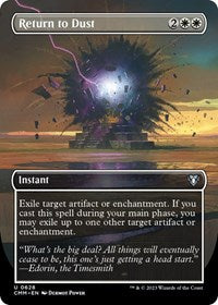 Return to Dust (Borderless) (628) [Commander Masters]