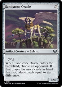 Sandstone Oracle (406) [Commander Masters]