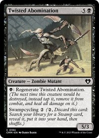 Twisted Abomination (194) [Commander Masters]