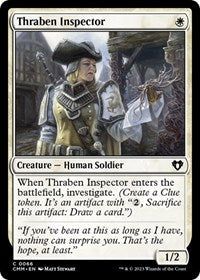 Thraben Inspector (66) [Commander Masters]