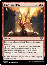 Ravaging Blaze (250) [Commander Masters]