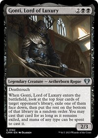 Gonti, Lord of Luxury (162) [Commander Masters]