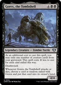 Gorex, the Tombshell (164) [Commander Masters]