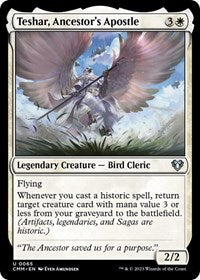 Teshar, Ancestor's Apostle (65) [Commander Masters]