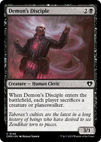 Demon's Disciple (149) [Commander Masters]