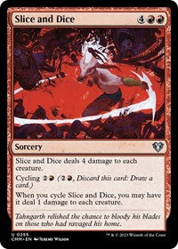 Slice and Dice (255) [Commander Masters]