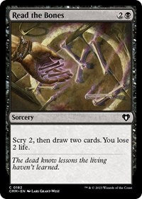 Read the Bones (182) [Commander Masters]