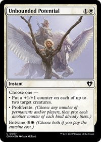 Unbounded Potential (67) [Commander Masters]