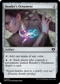 Bonder's Ornament (370) [Commander Masters]