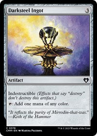 Darksteel Ingot (378) [Commander Masters]