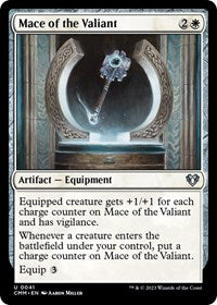 Mace of the Valiant (41) [Commander Masters]
