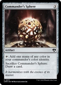Commander's Sphere (377) [Commander Masters]