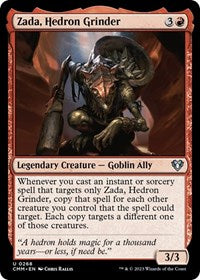 Zada, Hedron Grinder (268) [Commander Masters]