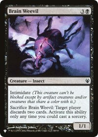 Brain Weevil (58/90) [The List Reprints]