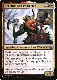 Bruenor Battlehammer (219/281) [The List Reprints]