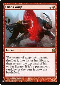 Chaos Warp (CMD) (114/318) [The List Reprints]