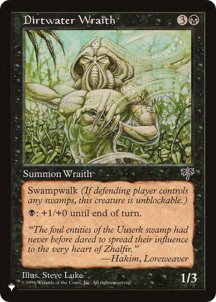 Dirtwater Wraith [The List Reprints]