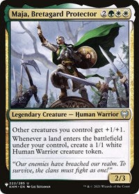 Maja, Bretagard Protector (222/285) [The List Reprints]
