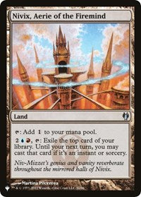 Nivix, Aerie of the Firemind (36/90) [The List Reprints]
