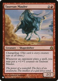 Taurean Mauler (MOR) (109/150) [The List Reprints]