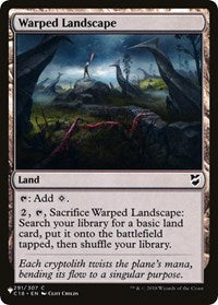 Warped Landscape (291/307) [The List Reprints]