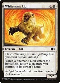 Whitemane Lion (C14) (096/337) [The List Reprints]