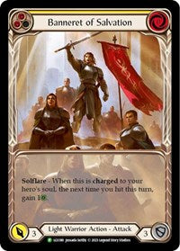 Banneret of Salvation - LGS180 (LGS180) [Flesh and Blood: Promo Cards]