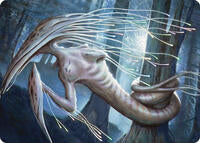 Manaweft Sliver Art Card (81) [Art Series: Commander Masters]