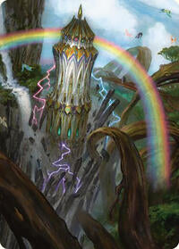 Command Tower Art Card (47) [Art Series: Commander Masters]