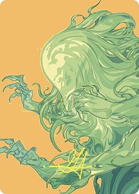 Omnath, Locus of Mana Art Card (Gold-Stamped Signature) (57) [Art Series: Commander Masters]
