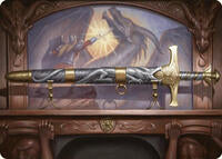Ancestral Blade Art Card (1) [Art Series: Commander Masters]