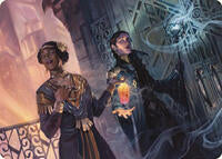 Bribery Art Card (6) [Art Series: Commander Masters]