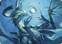 Deep Analysis Art Card (7) [Art Series: Commander Masters]