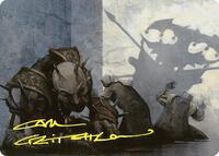 Decree of Pain Art Card (Gold-Stamped Signature) (14) [Art Series: Commander Masters]