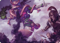 Extinguish All Hope Art Card (18) [Art Series: Commander Masters]