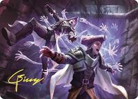 Grave Pact Art Card (Gold-Stamped Signature) (19) [Art Series: Commander Masters]