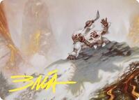 Dragon Fodder Art Card (Gold-Stamped Signature) (21) [Art Series: Commander Masters]