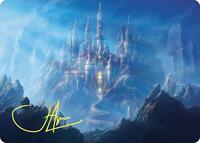 Opal Palace Art Card (Gold-Stamped Signature) (30) [Art Series: Commander Masters]