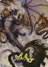 Kindred Dominance Art Card (Gold-Stamped Signature) (39) [Art Series: Commander Masters]