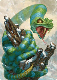 Ohran Frostfang Art Card (42) [Art Series: Commander Masters]