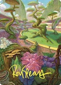 Undergrowth Stadium Art Card (Gold-Stamped Signature) (49) [Art Series: Commander Masters]