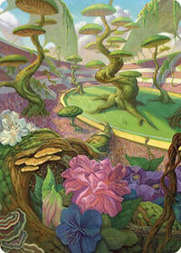 Undergrowth Stadium Art Card (49) [Art Series: Commander Masters]