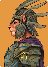 Kemba, Kha Regent Art Card (2) (Gold-Stamped Signature) (51) [Art Series: Commander Masters]