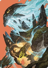 Maelstrom Wanderer Art Card (Gold-Stamped Signature) (58) [Art Series: Commander Masters]