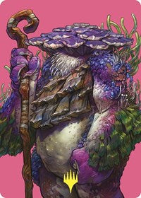 Slimefoot, the Stowaway Art Card (Gold-Stamped) (59) [Art Series: Commander Masters]