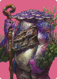 Slimefoot, the Stowaway Art Card (59) [Art Series: Commander Masters]